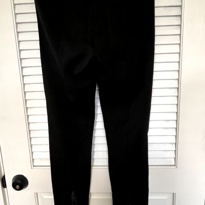 Cabi Style 3578 Zip Back Black Leggings Size S High Waist